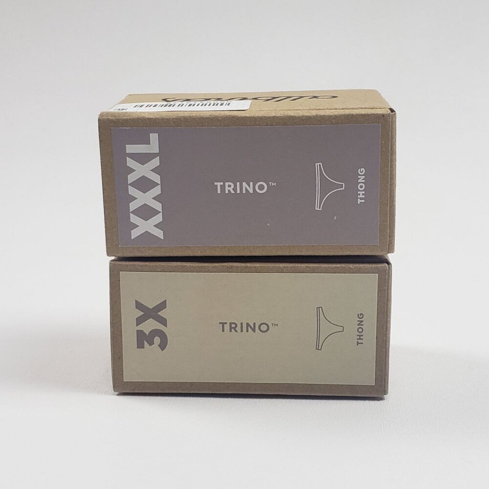 Allbirds Womens Thong Underwear 2-Pack Trino Blend 3X & XXXL Pitaya & Wheat NIB